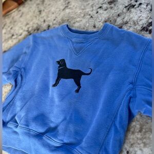 The Black Dog Kids Crewneck Sweatshirt Size Small. Thick material. Read descr